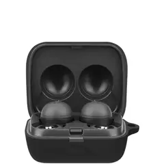 GENERICO - Funda Case De Silicona Para Audífonos Sony Linkbuds Wf-l900 negro