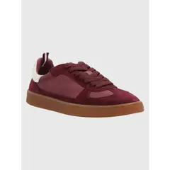 HUSH PUPPIES - Zapatilla Mujer Dallas Burgundy