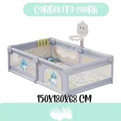 BABY - CORRAL SHARK DIDACTICO ARO DE BASQUET  plomo