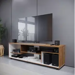 NACION MUEBLES - MUEBLE PARA TV FKYU COLOR MADERA
