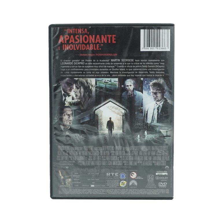 Dvd Original La Isla Sinestra Con Leonardo Dicaprio