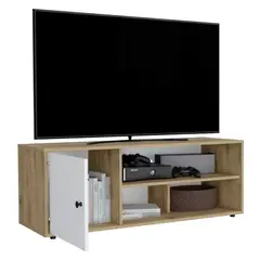 NACION MUEBLES - MUEBLE PARA TV CRY COLOR MADERA