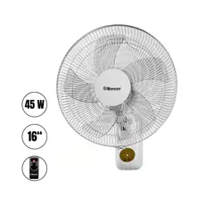 BOSSKO - Ventilador de pared con control REMOTO BK-8450PD