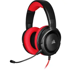 CORSAIR - AURICULAR ESTEREO HS35 RED CA-9011198-NA