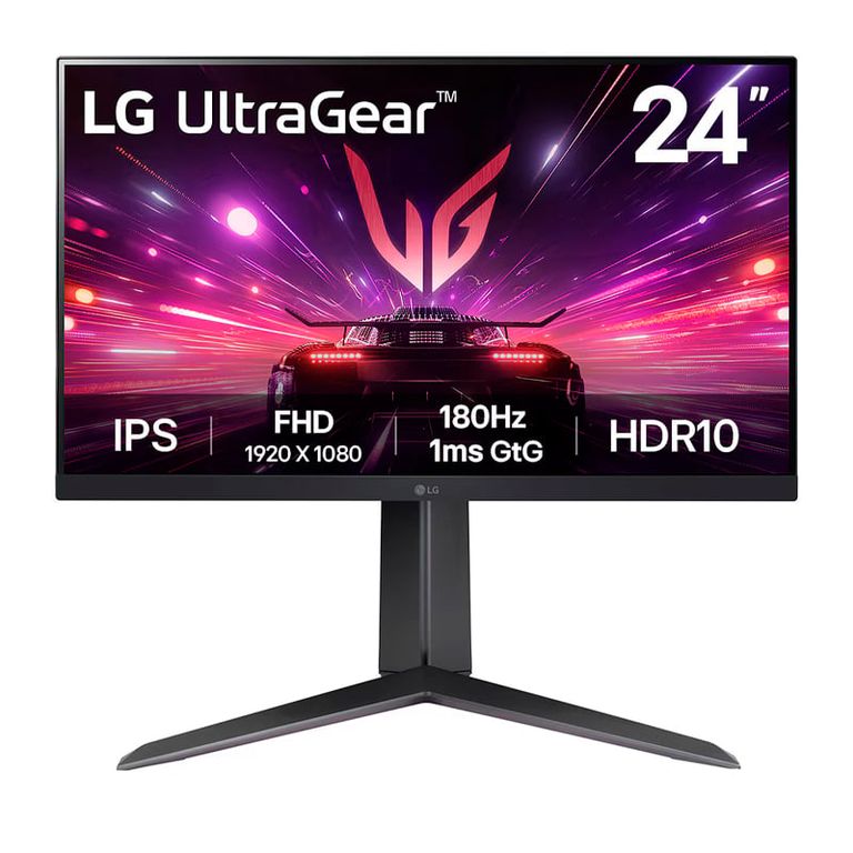 Monitor Gamer 24 UltraGear Plano FHD IPS