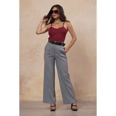 GENERICO - Top Básico Mujer Ayla Color Negro Estacion 108