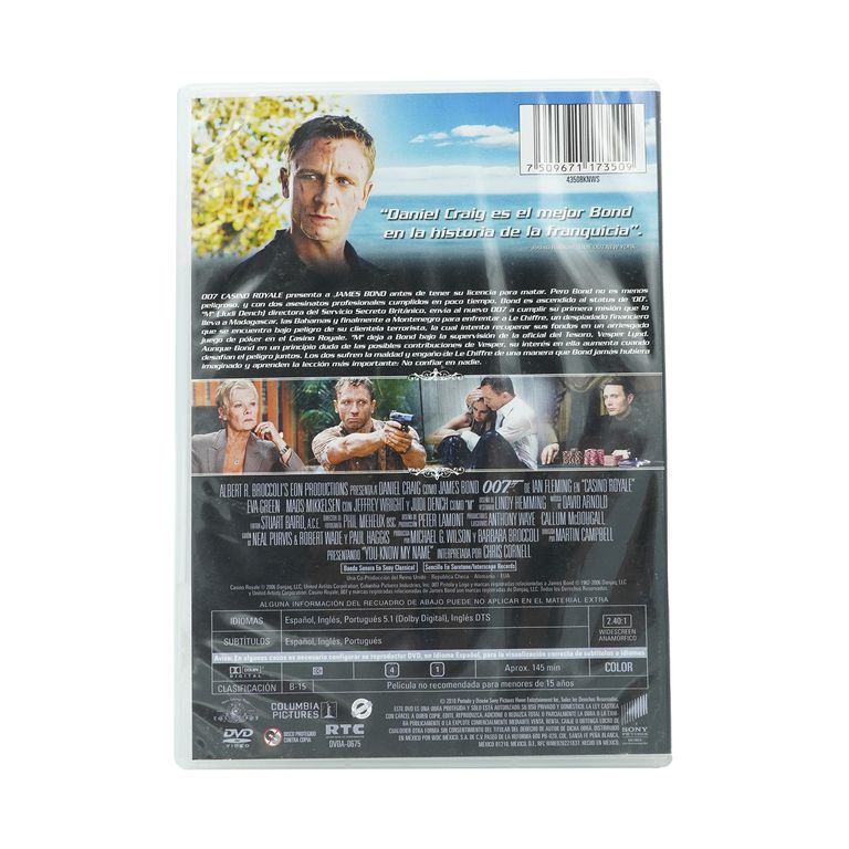 Dvd Original James Bond 007 Casino Royale