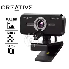 CREATIVE - Cámara Live Cam Sync V2 FHD 1080p Dual Mic USB