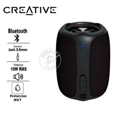 CREATIVE - Parlante Muvo Play 10W Bluetooth 50 IPX7 USB-C Portátil