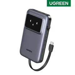 UGREEN - Cargador UNO 30w 10000mAh PowerBank con Cable USB-C Para Galaxy iPhone 16