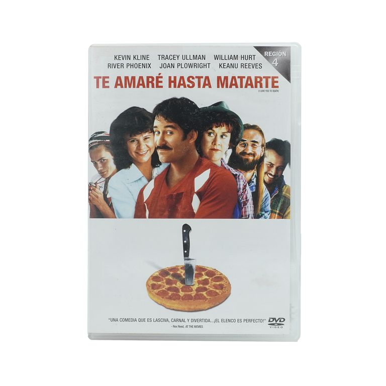 Dvd Original Te Amaré Hasta Matarte 1990