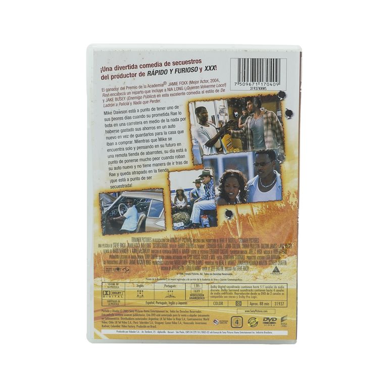 Dvd Original Secuestrado Held Up