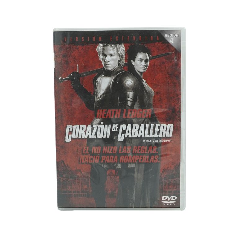 Dvd Original Corazón De Caballero Con Heath Ledger 2001