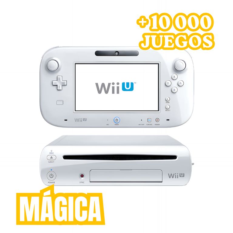 Consola Wii U Blanco Original Reacondicionada