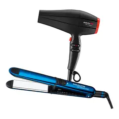 Babyliss Pro - Combo BabylissPRO Alisadora Optima 3300 y Secador Turbo XTREME B9400PE