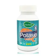 FITOSANA - Citrato de Potasio y Camu Camu - Energía (100 Cápsulas) -
