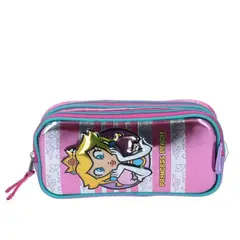 NINTENDO - CARTUCHERA JUVENIL ROSA PEACH