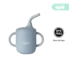 GENERICO - Vasito de Silicona para Bebé antiderrame plomo