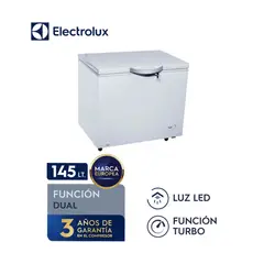 ELECTROLUX - Congelador Horizontal Cycle Defrost 145L EFCC20C2HQW