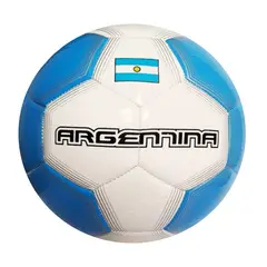 GENERICO - PELOTA PARA FÚTBOL TALLA 5 CUERO COSIDO ARGENTINA