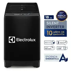ELECTROLUX - Lavadora Carga Superior 18kg Inverter Negro EWIP18F2XSWB