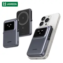UGREEN - Power Bank 10000mAh Carga Rápida 20W Magsafe 7 5W PB572