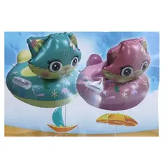 GENERICO - Flotador Infantil Gato Verde