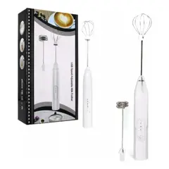 GENERICO - Mini Batidora Eléctrica de mano - Inalámbrica - recargable