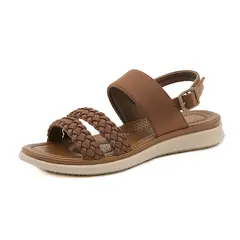 BLWOENS - Zapatillas Sandalias de verano para Mujers - Marrón