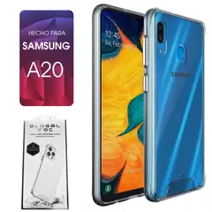 ASIA IMPORT - Space Case Transparente Samsung A20 Funda Para celular