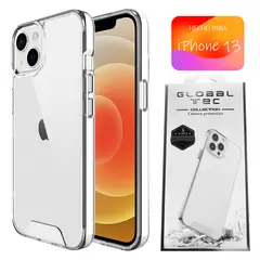 ASIA IMPORT - Space Case Transparente iPhone 13 Funda Para celular