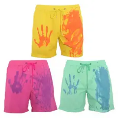 OEM - Short Camaleon Mágico Cambia Color Tela Sensible Temperatura