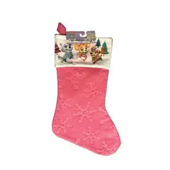 DISNEY - Bota Navideña Paw Patrol Nickelodeon - Rosa