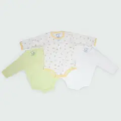 KUKULI - SET X 3 BODY BEBÉ K0065