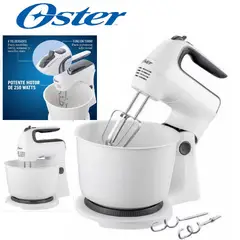 OSTER - Batidora de mano y pedestal 3-7L FPSTHS3610-053 - Blanco