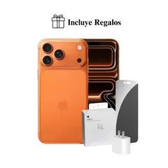 APPLE - IPhone 17 Pro Intelligence 256GB (eSIM) - Cosmic Orange + Combo de Regalo