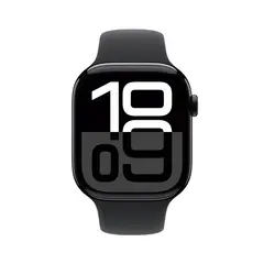 APPLE - Watch Series 10 46mm Gps Sport Band M/L- Black