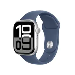APPLE - Watch Serie 10 42 mm GPS Correa Deportiva S/M - Plata