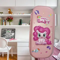 GENERICO - CARTUCHERA ORGANIZADOR NECESER ESTUCHE 3D ESCOLAR NIÑAS - NIÑOS KAWAII