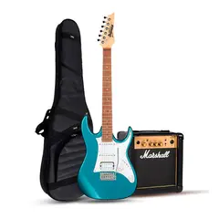 IBANEZ - GIO GRX40 METALLIC LIGHT BLUE - MARSHALL 10W
