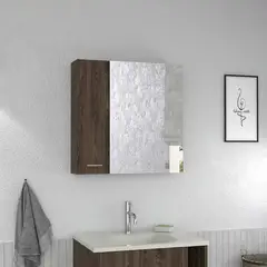 GENERICO - GABINETE CON ESPEJO CARACAS COÑAC - ENVÍO ARMADO Y MELAMINA 18mm