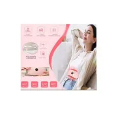 GENERICO - Cinturon Termico Smart Portatil Recargable Con Masajes a Vibracion