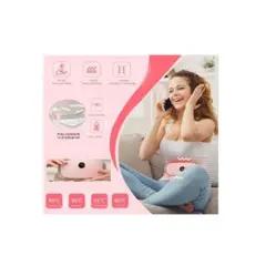 GENERICO - Cinturon Termico Smart Portatil Recargable Con Masajes a Vibracion