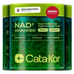 GENERICO - NAD Resveratrol Cata-kor 500 mg - 60 capsulas