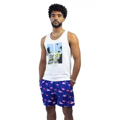 DM DEXMEN - Short Dexmen Playero Azul