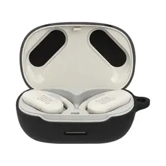 GENERICO - Funda Case De Silicona Para Audifonos Jbl Endurance Peak 3 negro