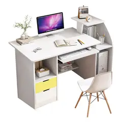 NACION MUEBLES - ESCRITORIO STEVE COLOR BLANCO