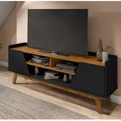 NACION MUEBLES - MUEBLE PARA TV PRINC COLOR NEGRO