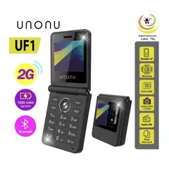 UNONU - CELULAR UF1 FLIP TAPA 2G
