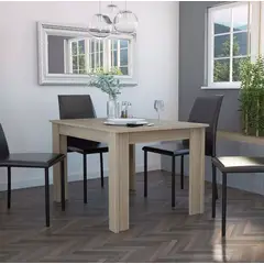NACION MUEBLES - COMEDOR VOID COLOR MADERA CLARA